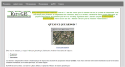 Desktop Screenshot of kergis.com